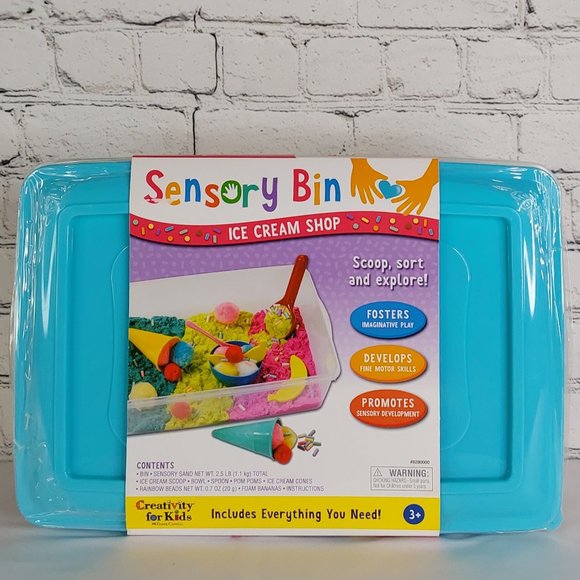 Creativity For Kids | Toys | Sensory Bin Ice Cream Scoopnlearn Complete ...
